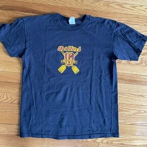 Quidditch Harry Potter Vintage Short Sleeve T Shirt Vintage